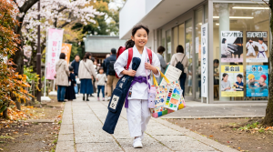 習い事をかけもちしている小学生を表す画像